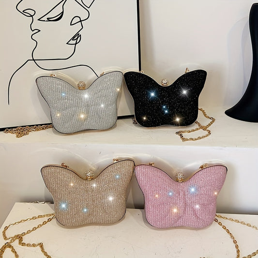 Mini Butterfly Glitter Bag